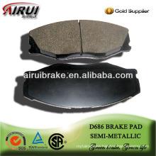 D686 semi-metallic brake pad car accessory